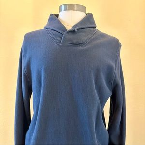 J. Crew Men’s Shawl Collar Fleece Sweatshirt | Medium